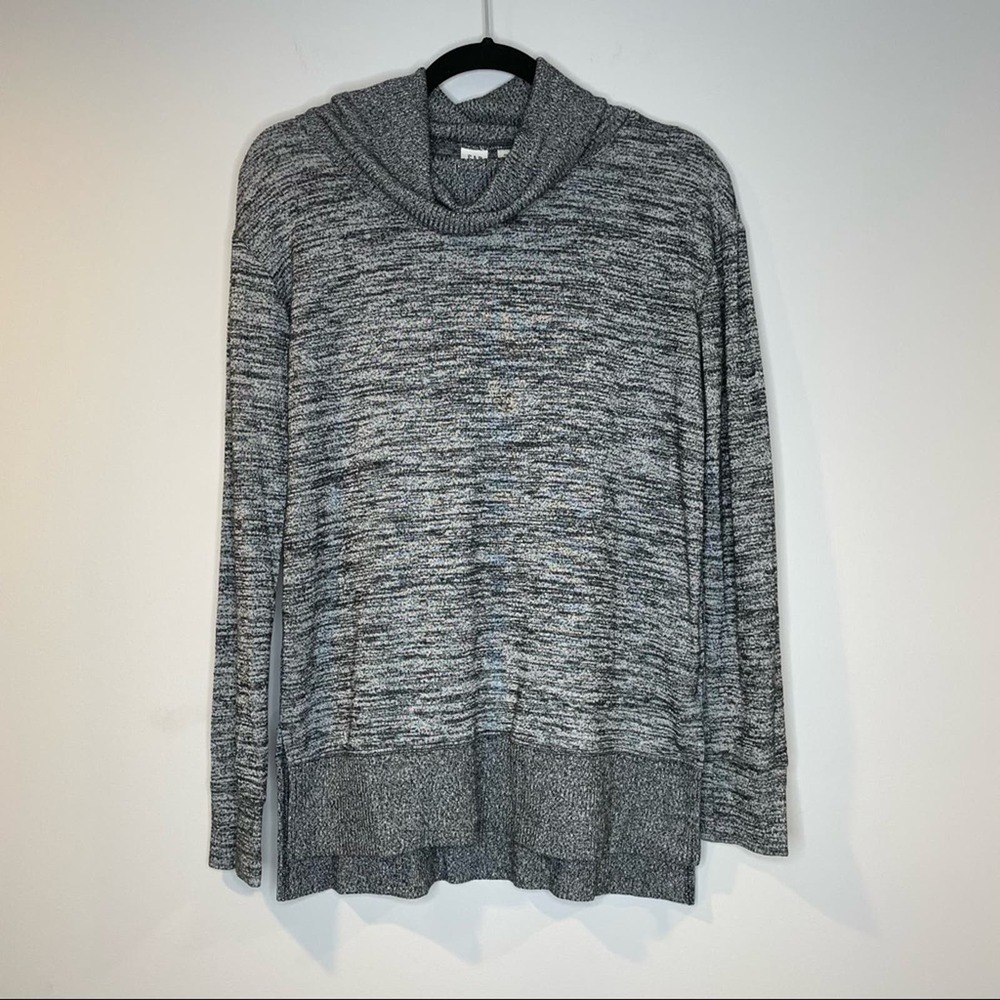 Gap Cowl Neck Tunic Sweater Oversized Gray Women’s XS